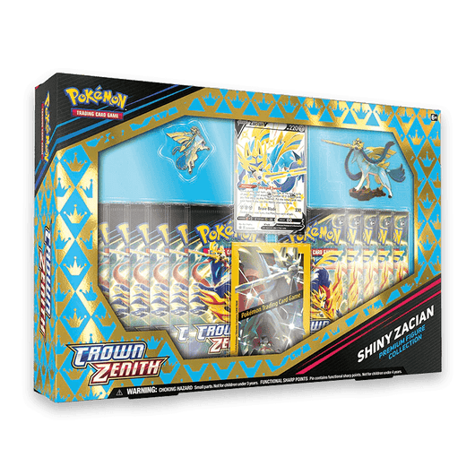 Caja Shiny Zacian con Figura - Español 🇪🇸