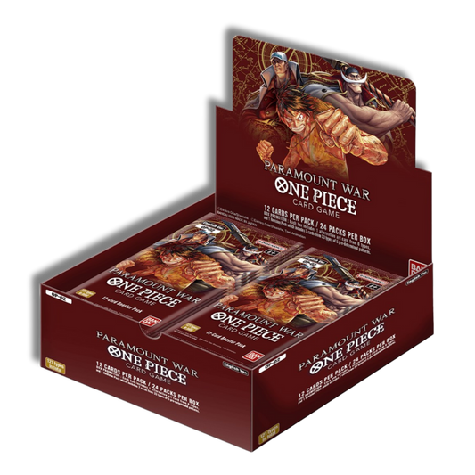Caja de 24 Sobres One Piece Paramount War OP02 - Inglés 🇬🇧