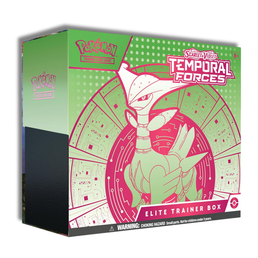 ETB Caja de Entrenador Elite Temporal Forces Iron Leaves - Inglés 🇬🇧