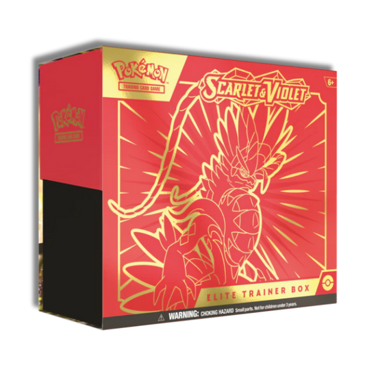 Caja de Entrenador Elite Escarlata y Purpura Koraidon - Inglés 🇬🇧