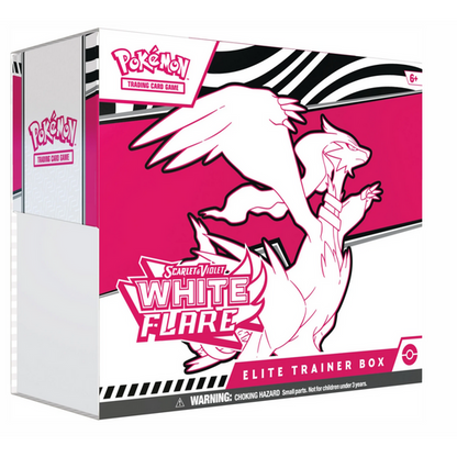 ETB Caja de Entrenador Élite White Flare - Inglés 🇬🇧