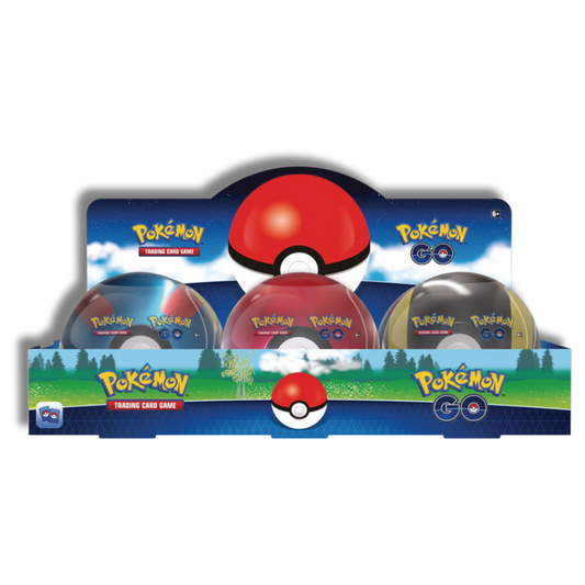 Lata PokeBall Pokemon GO - Inglés 🇬🇧